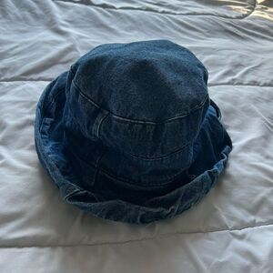 Offer a Price Vintage Collectif Bucket Hat Blue Denim One Size 100% cotton